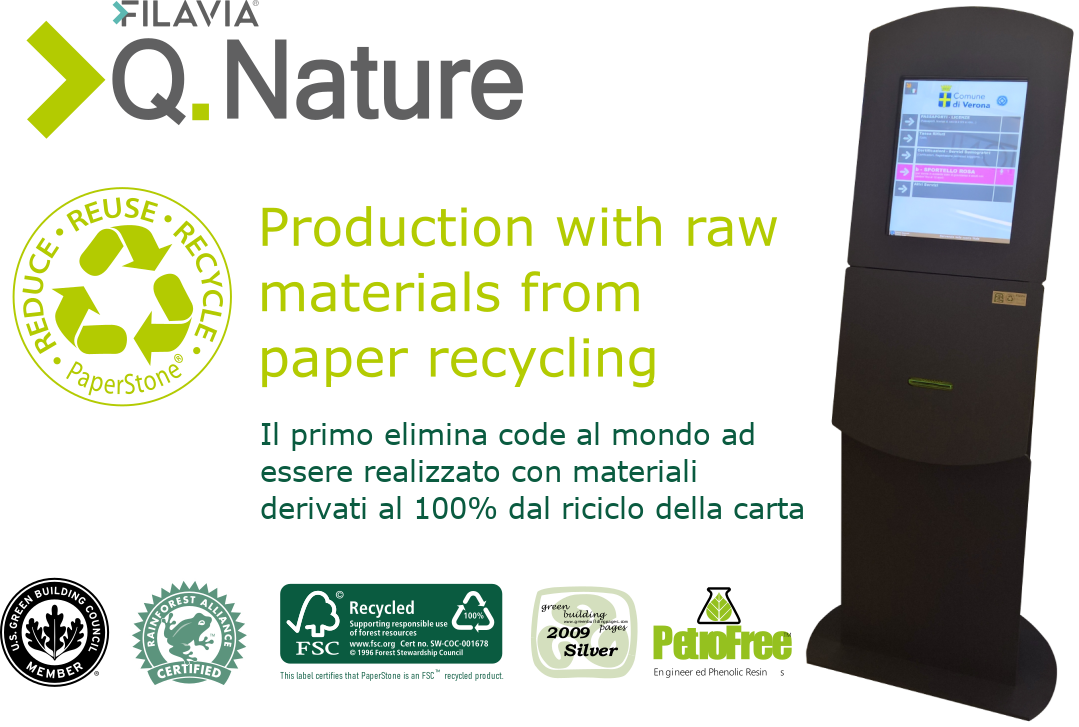 Filavia recycle raw materials natura #forthenature