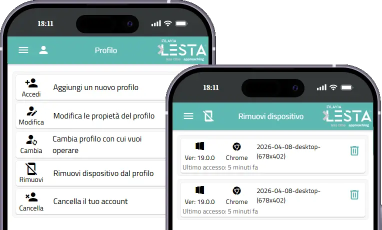 App Lesta, less time